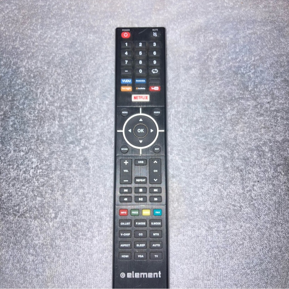 Element Black Remote Control